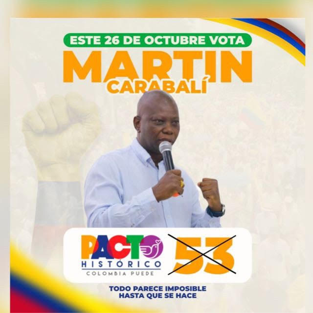 Martin Carabalí - Candidato #53